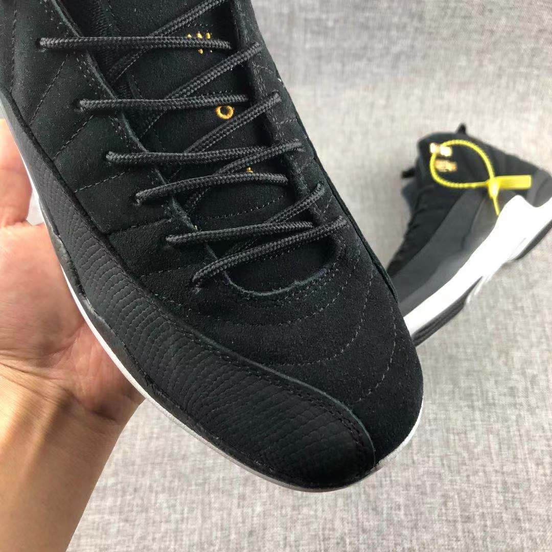 Jordan Air Jordan 12 Black Gold Sneakers 130690-017