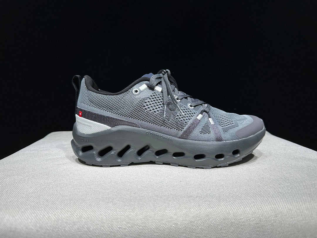 On Cloudsurfer Trail Sneakers, Dark Gray