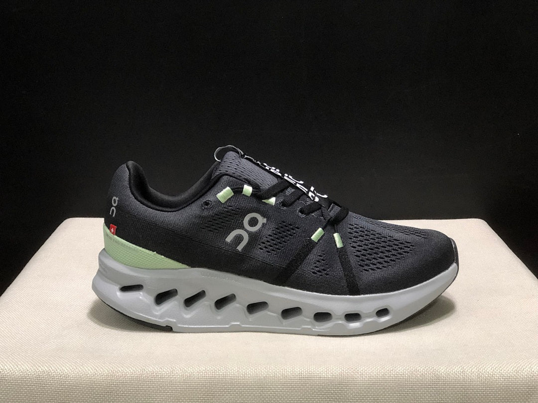 On Cloudsurfer Running Shoes in Iron Black