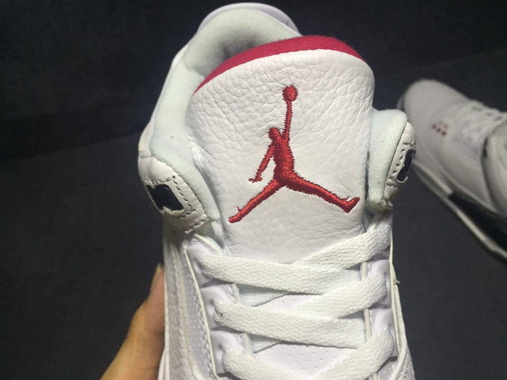 Jordan Air Jordan 3 White Cement High-Top Sneakers