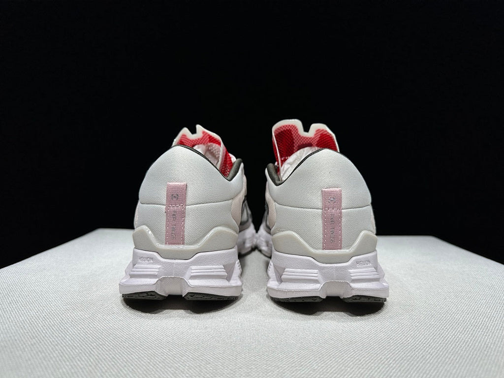 On Cloud X FKA Twigs Sneakers, Gray and Red