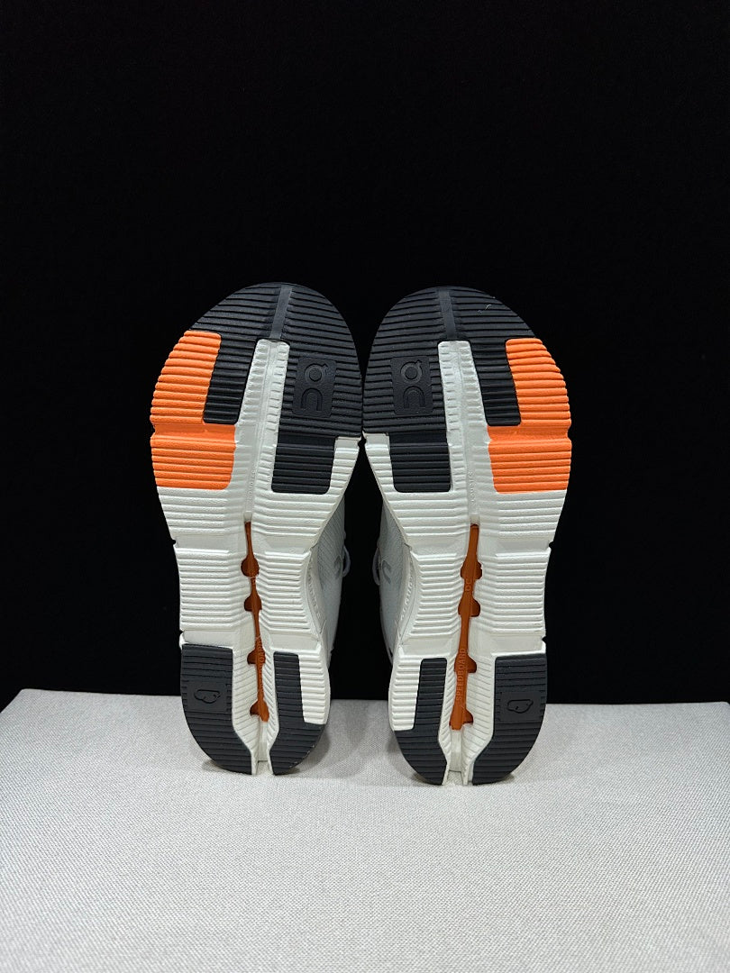 On Cloudnova 2 Sneakers Gray and Orange