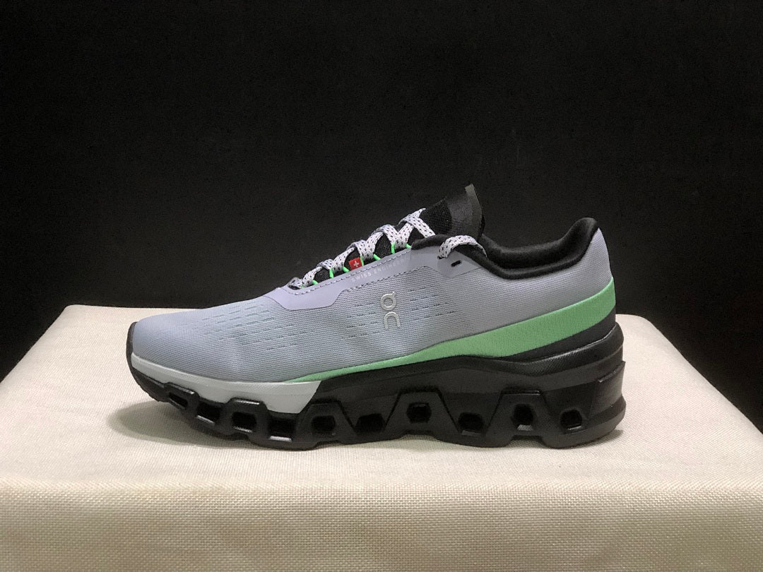 On Cloudmonster 2 Ice Green Running Shoes