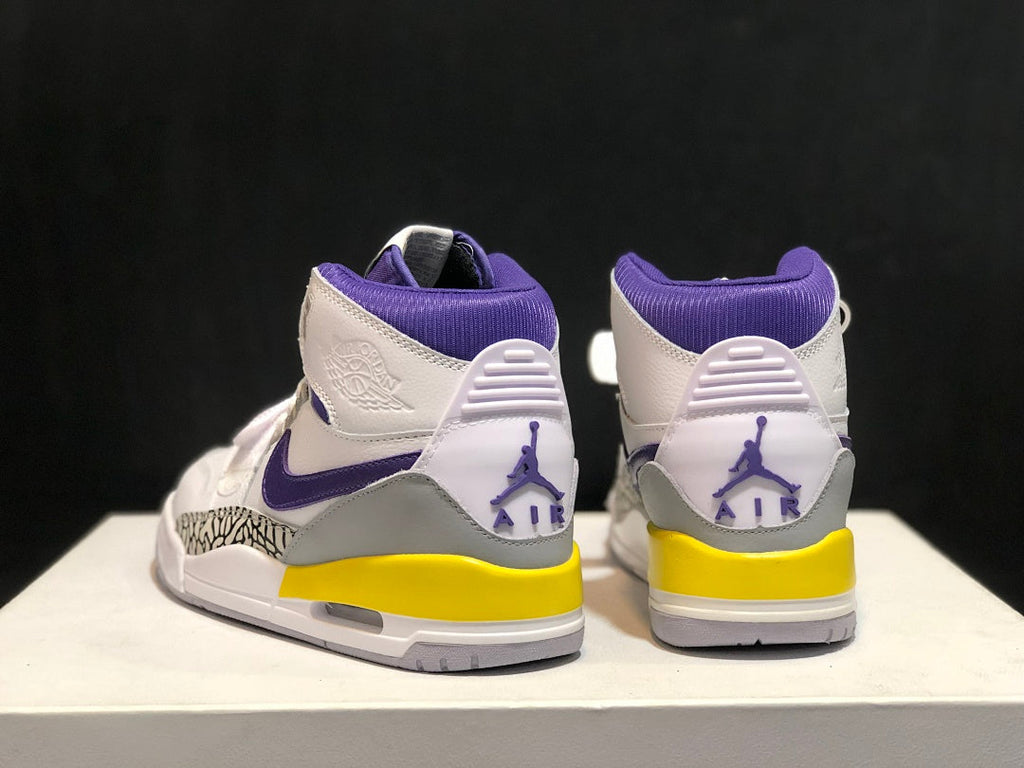 Jordan Air Jordan Legacy 312 Lakers White Purple Sneakers AT4040-157
