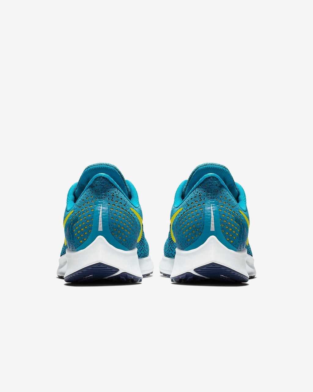 Nike Air Zoom Pegasus 35 Running Shoes Blue Yellow