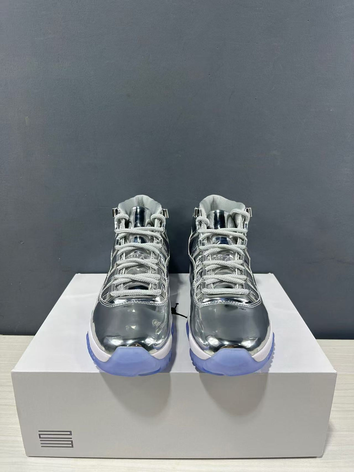 Jordan Air Jordan 11 Retro Silver High-Top Sneakers CT8012-730