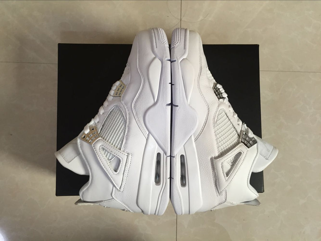 Jordan Air Jordan 4 Retro White High-Top Sneakers