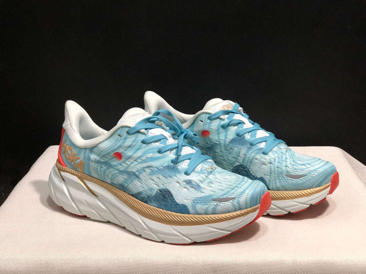 HOKA Clifton 8 Ink Wash Running Shoes