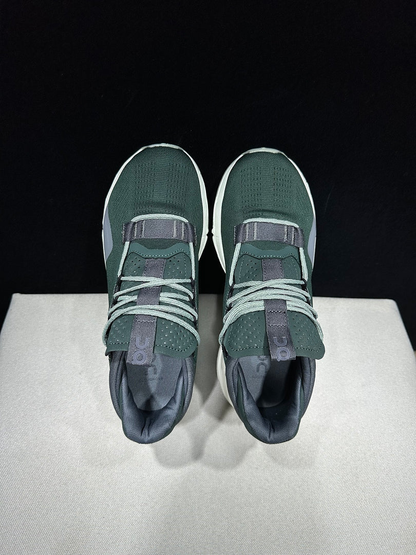 On Cloudnova 2 Sneakers in Deep Green