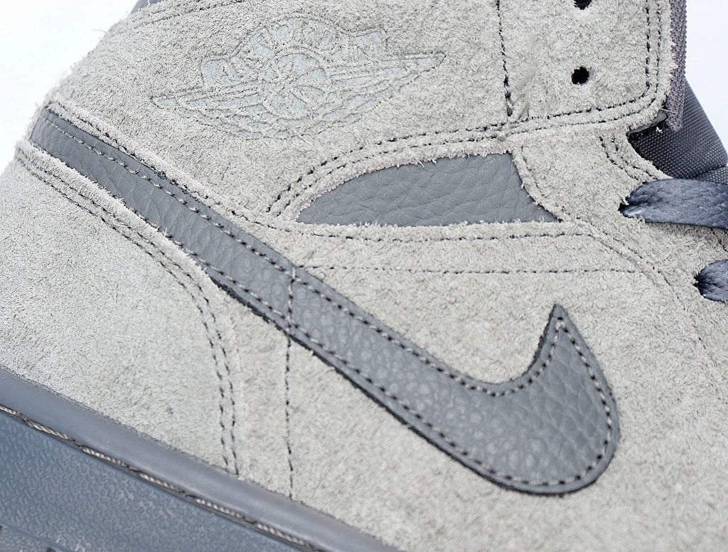 Nike Air Jordan 1 Mid SE Grey Purple Sneakers CW5897-005