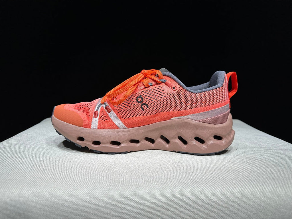 On Cloudsurfer Trail Running Shoes in Orange