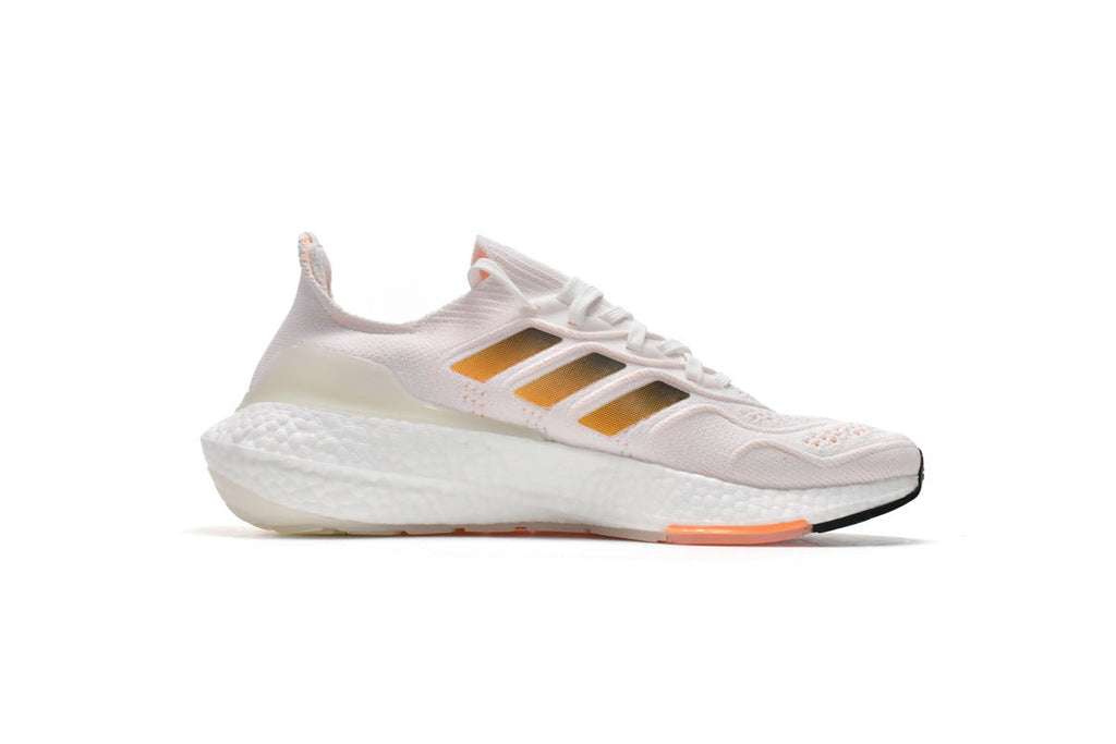 adidas Ultra Boost 2022 Heat.RDY White Flash Orange Running Shoes GZ0129