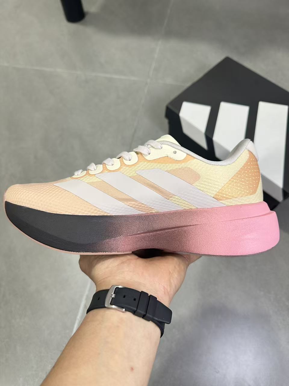 adidas Lightstrike Pro Pink and Black Running Shoes KK5018