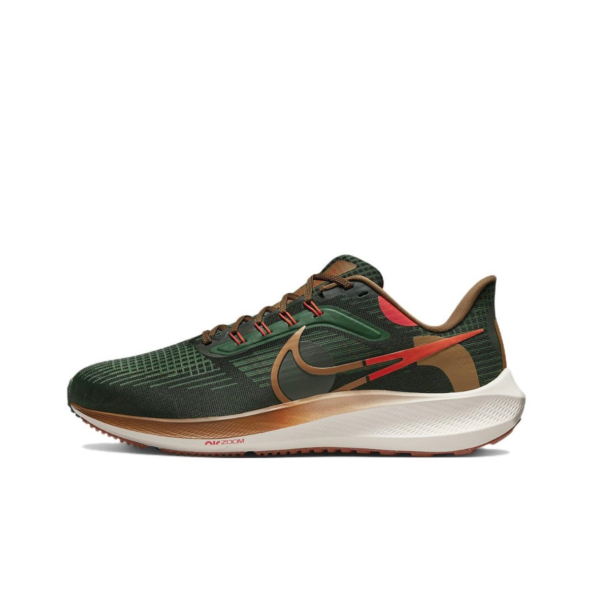 Nike Air Zoom Pegasus 39 Running Shoes Green Brown DO9500-300