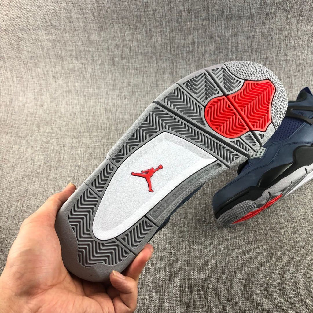 Jordan Air Jordan 4 Little Eminem Navy Sneakers
