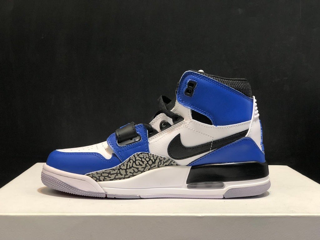 Jordan Legacy 312 High-Top Sneakers White Blue AQ4160-104