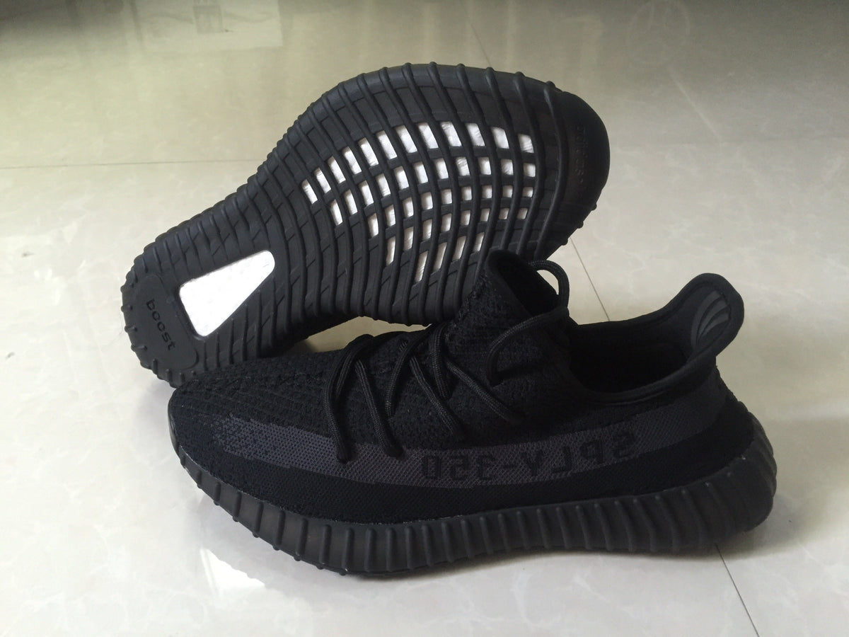 Adidas Yeezy Boost 350 V2 Black Knit Sneakers