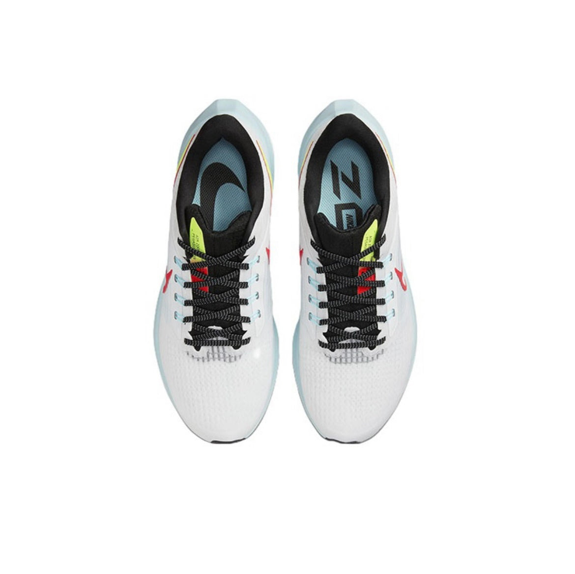 Nike Air Zoom Pegasus 39 Running Shoes White Red Yellow DX3350-100