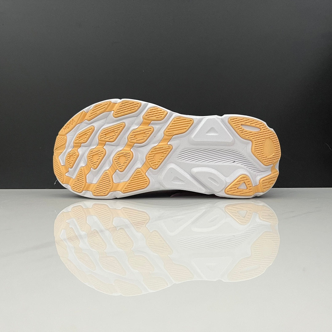 HOKA Clifton 9 Running Shoes, Pink and Blue