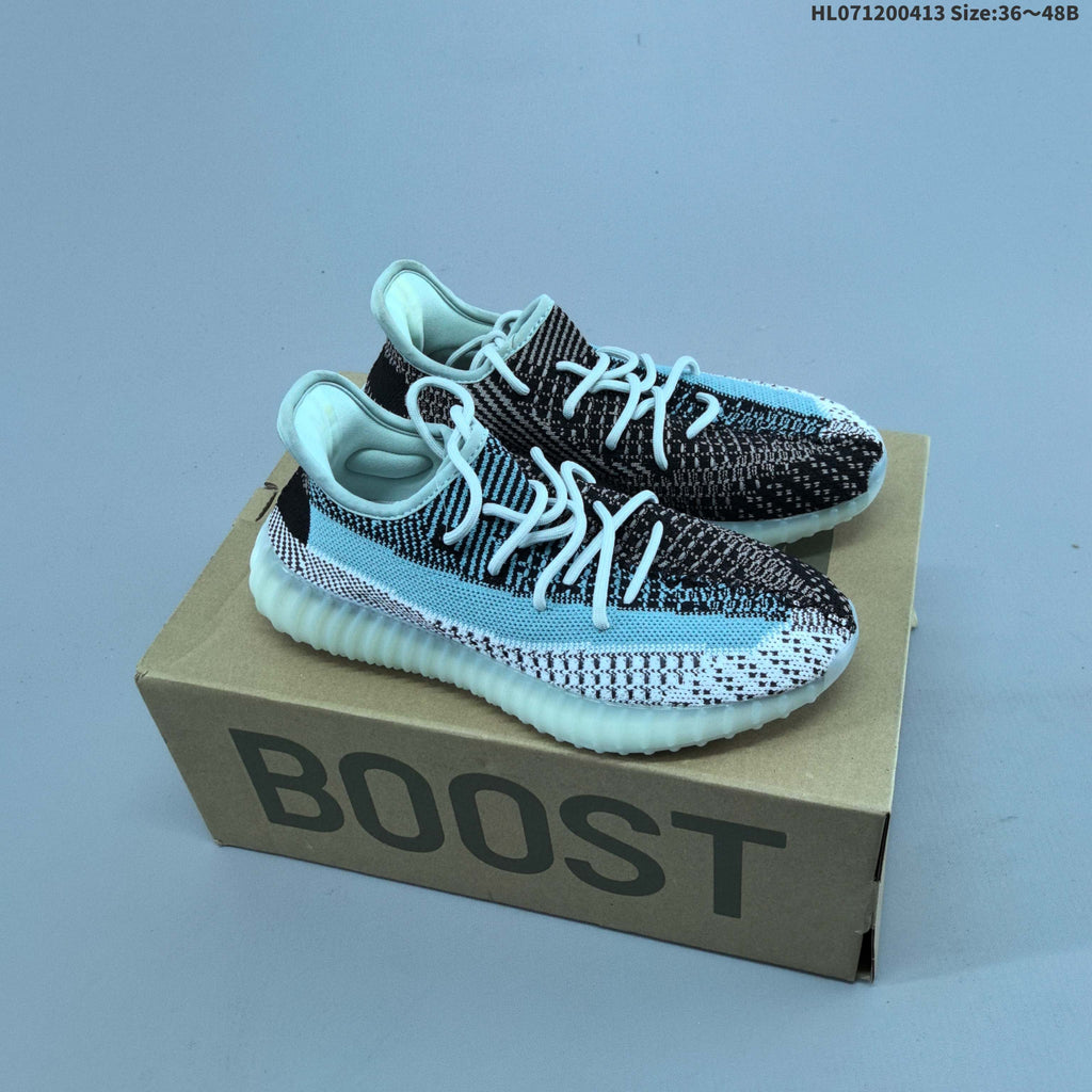 Adidas Yeezy 350 V2 Knit-Look Lifestyle Sneakers