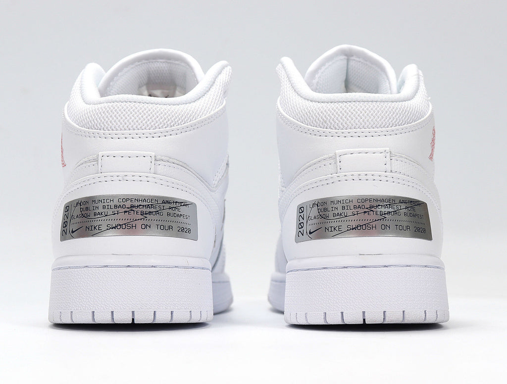 Jordan 1 High White Basketball Sneakers CW7589-100