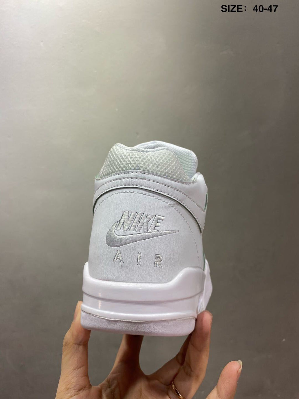 Nike Air Flight 89 White High-Top Sneakers