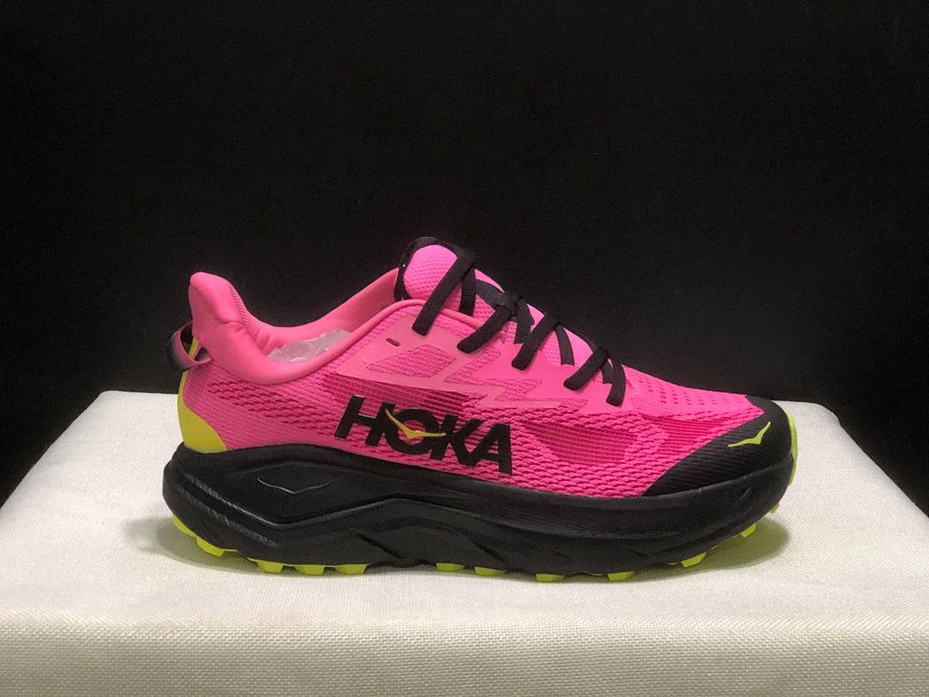 HOKA Challenger 8 Trail Running Shoes in Pink