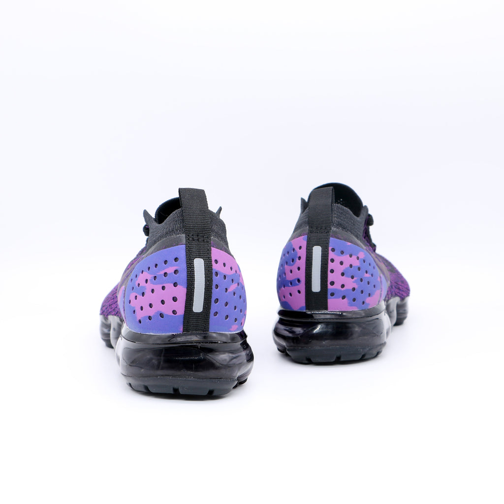 Nike Air VaporMax Flyknit 2 Black Purple Pink Sneakers 942842-013