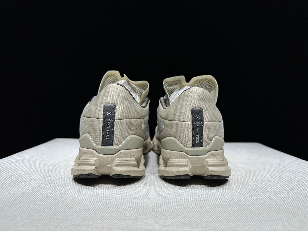 On Cloud X FKA twigs Sneakers in Beige and Grey