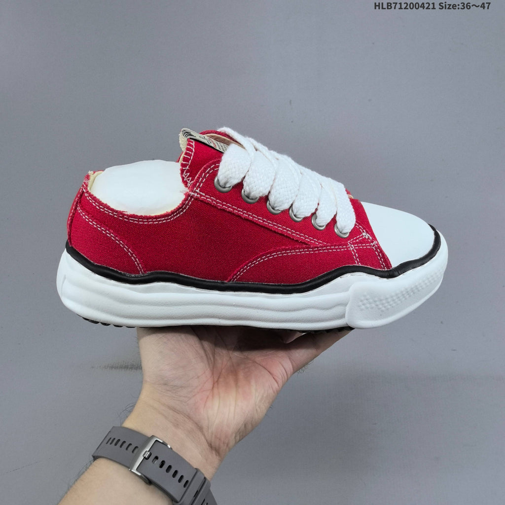 Maison MIHARA YASUHIRO Original Sole Canvas Low Sneakers