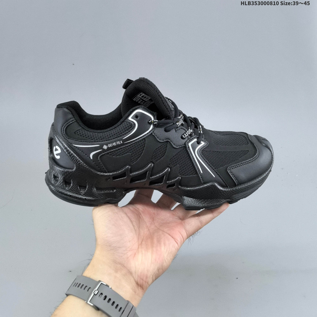 ECCO Black Casual Sneakers HLB353000810