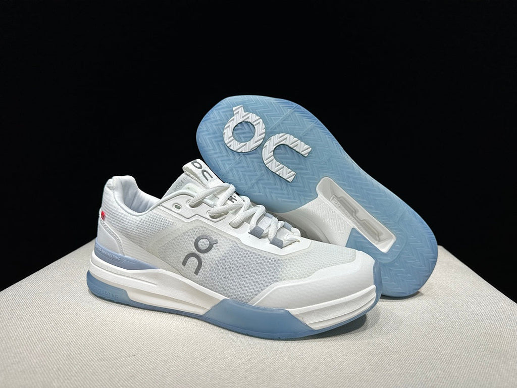 On THE ROGER Advantage Pro Court Sneakers, Ice Blue