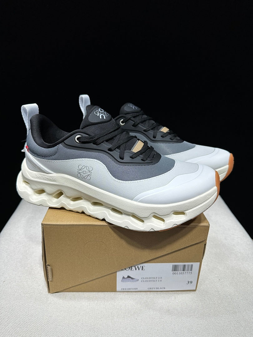 On Cloudtilt 2.0 x LOEWE Sneakers, Grey and Black