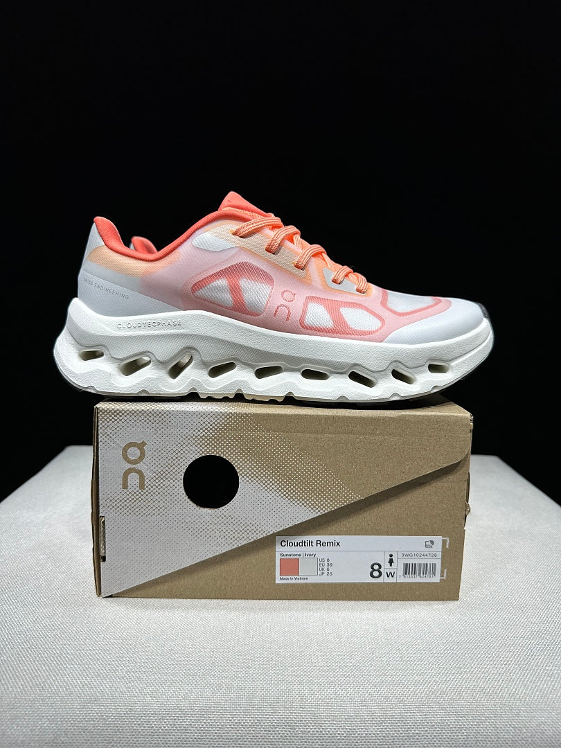 On Cloudtilt Remix Sneakers White Coral