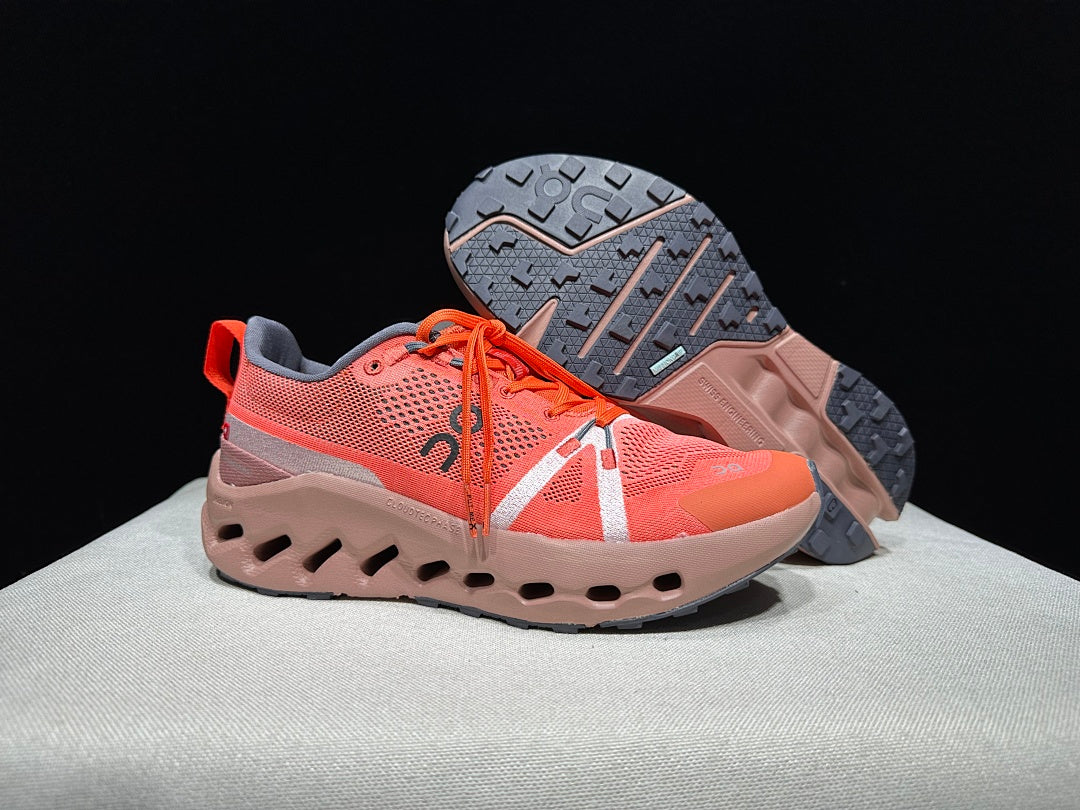 On Cloudsurfer Trail Running Shoes in Orange