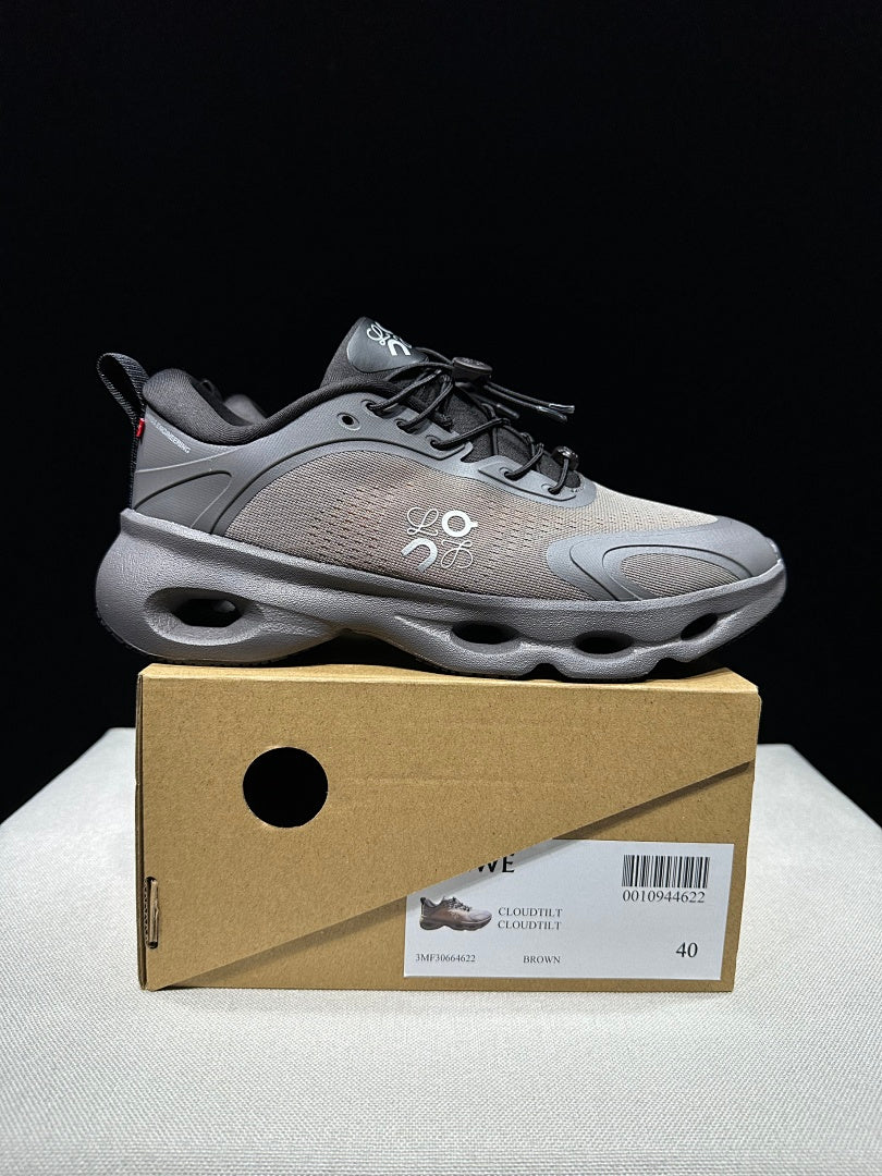On x Loewe Cloudventure 3.0 Sneakers in Gray