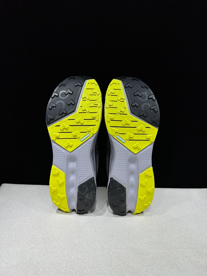 On Cloudsurfer Trail 2 WP Trail Running Shoes Black Grey