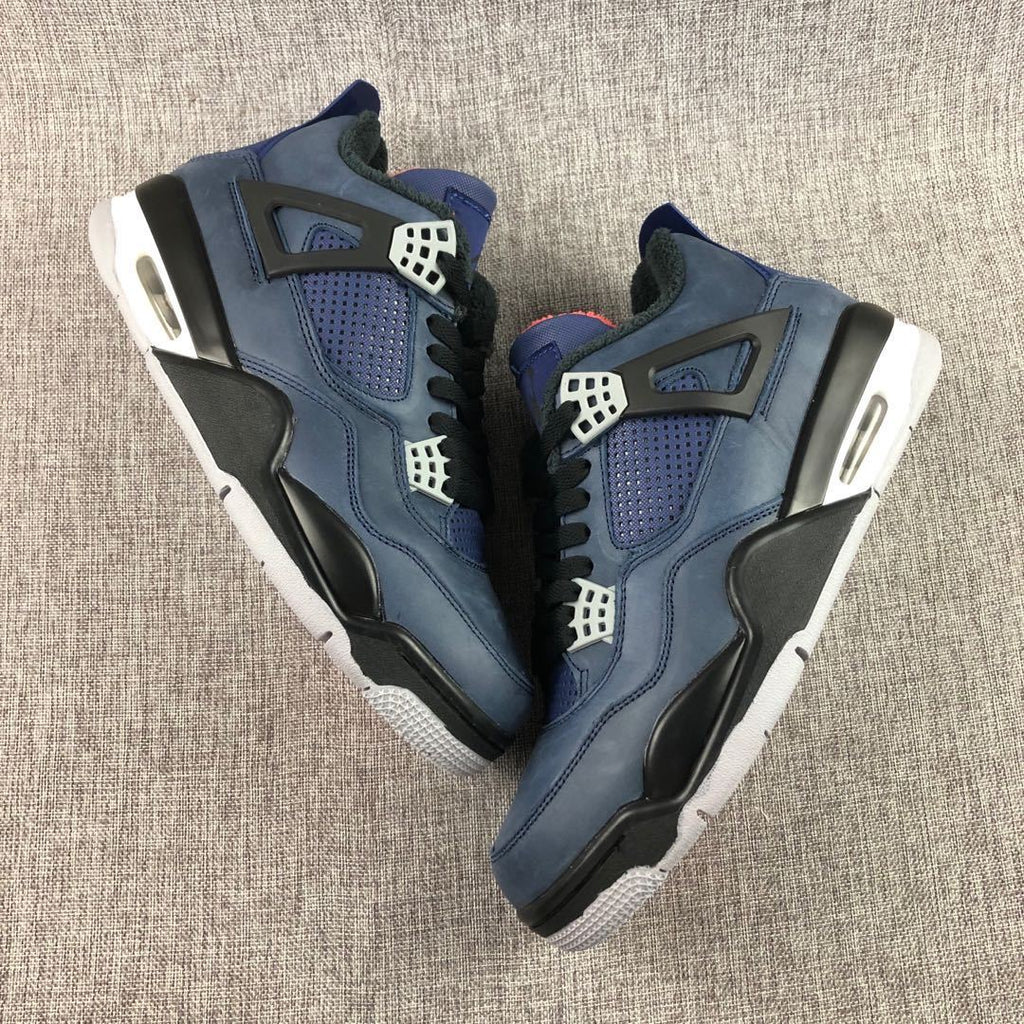 Jordan Air Jordan 4 Little Eminem Navy Sneakers