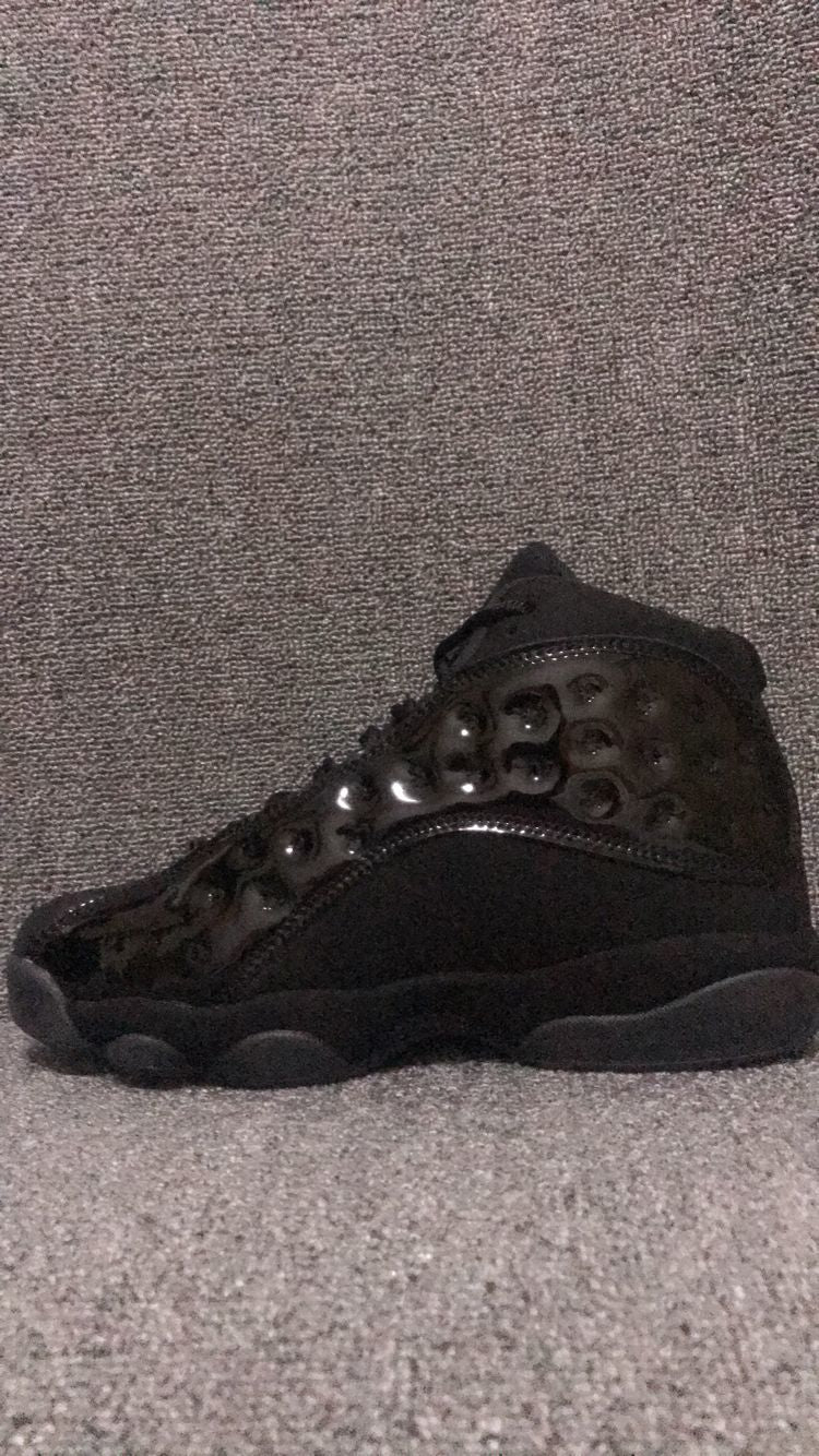 Air Jordan 13 Retro Cap and Gown Black Sneakers