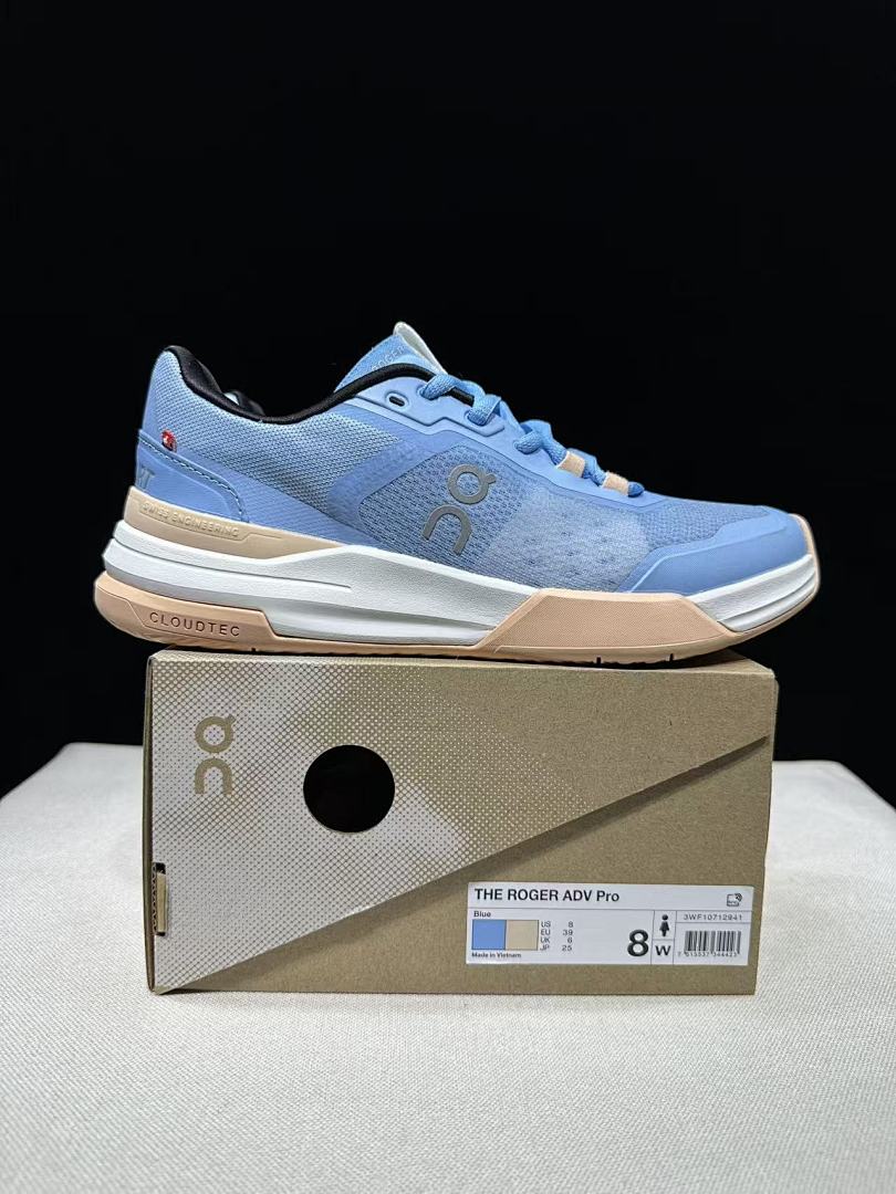 On THE ROGER Advantage Pro Blue Tennis Shoes