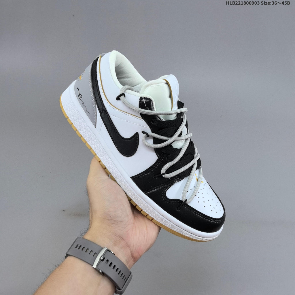Nike Air Jordan 1 Low OG Color-Block Sneakers