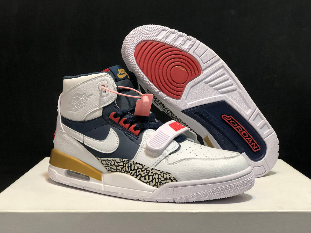 Jordan Air Jordan Legacy 312 Olympic White Basketball Sneakers