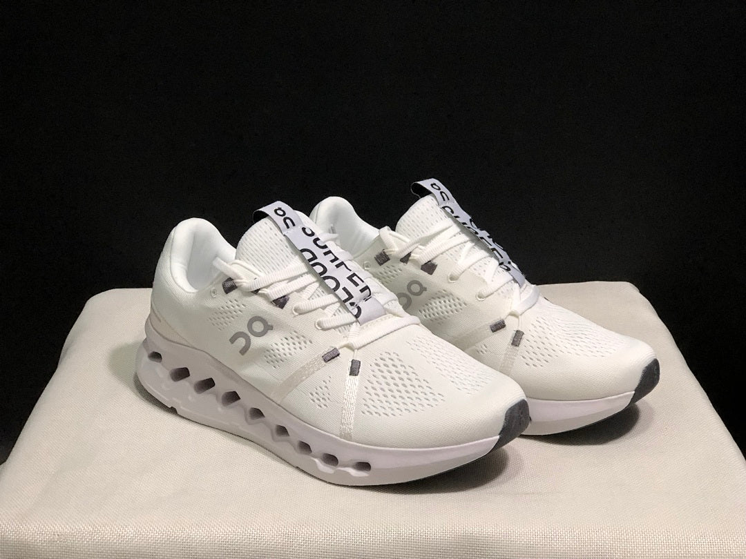 On Cloudsurfer White Running Shoes