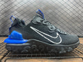 Nike React Vision Sneakers in Black, Blue and White