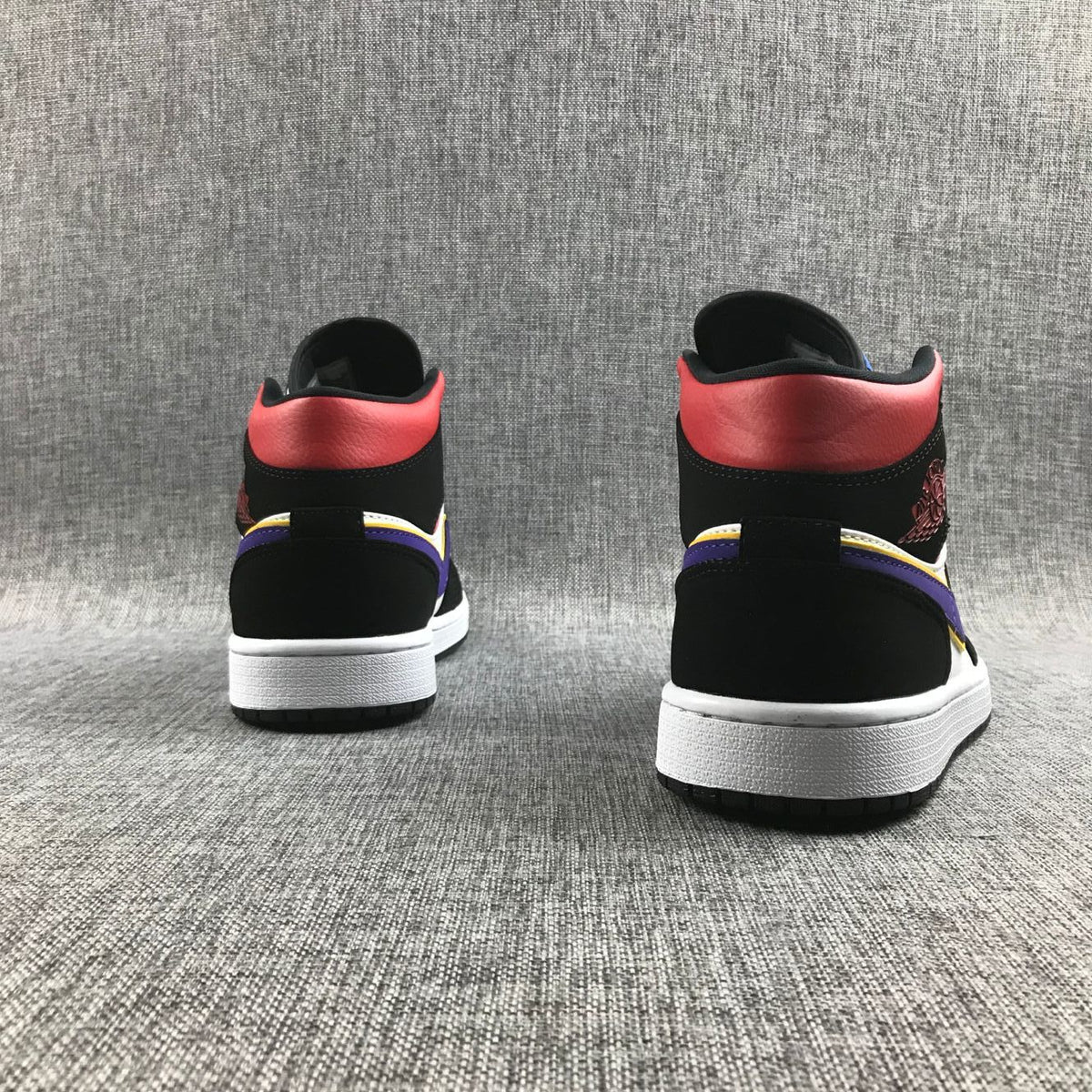 Air Jordan 1 Mid What The Multicolor Sneakers 852542-005