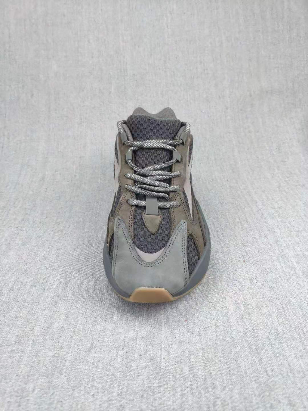 Yeezy 700 V2 Sneakers in Grey and Beige