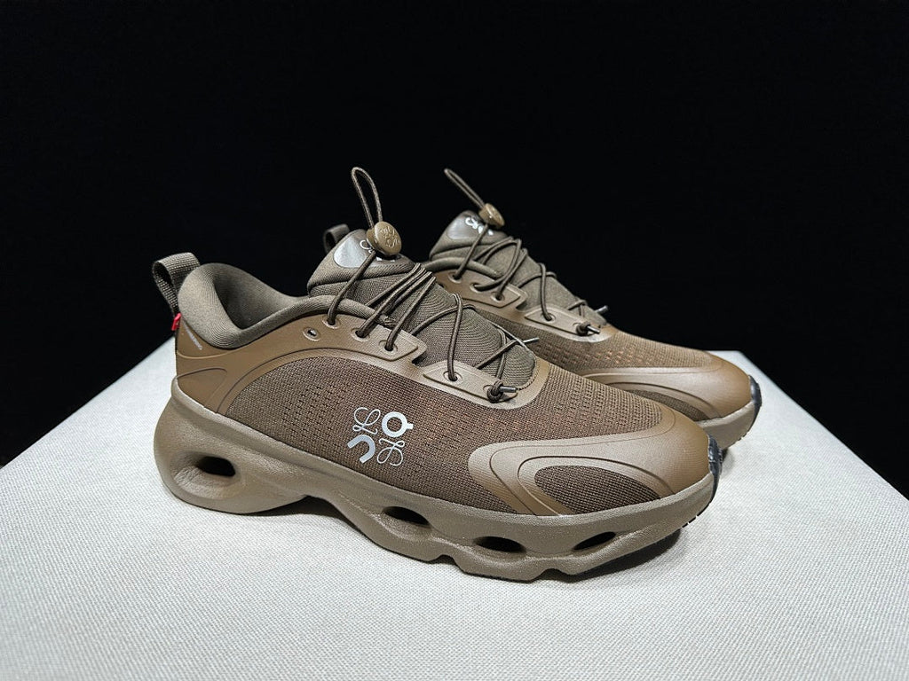 On x LOEWE Cloudventure 3.0 Sneakers, Light Brown
