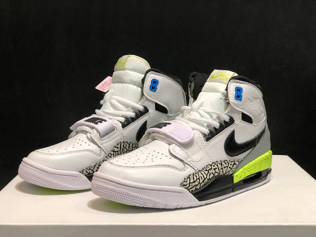 Jordan Legacy 312 Command Force White Black Sneakers AQ4160-107