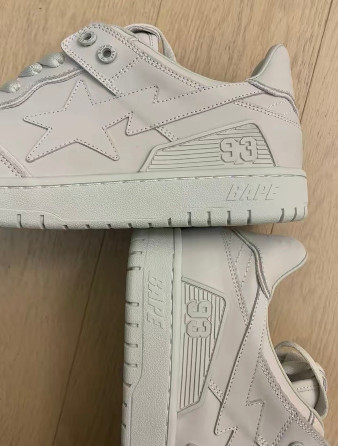 BAPE SK8 Sta Urban Fall White Sneakers 1H80-191-009