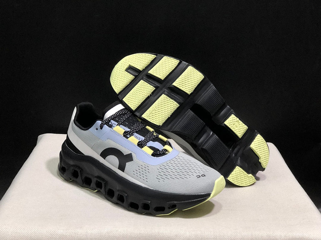 On Cloudmonster Sneakers in Fossil Gray